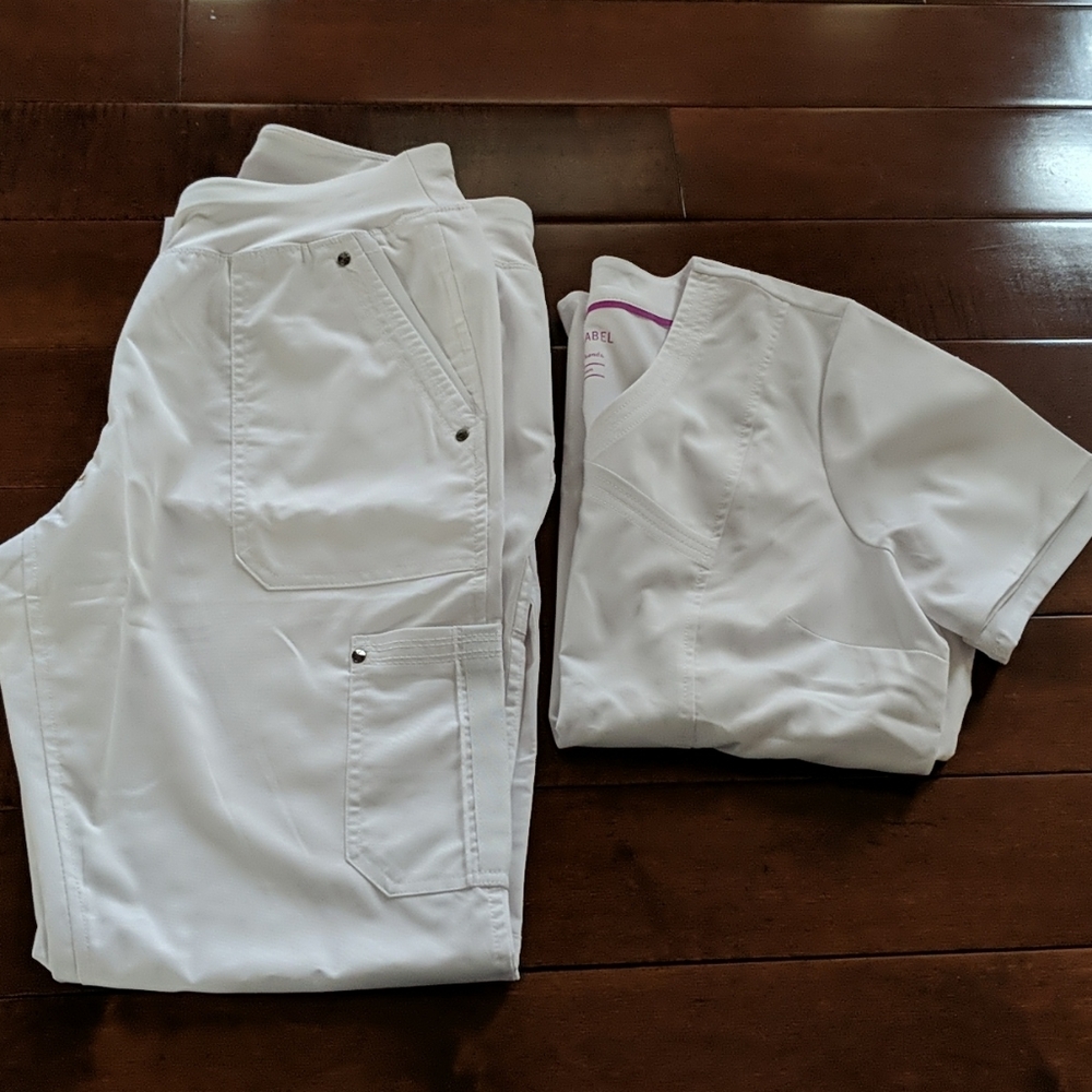 Purple label yoga scrubs